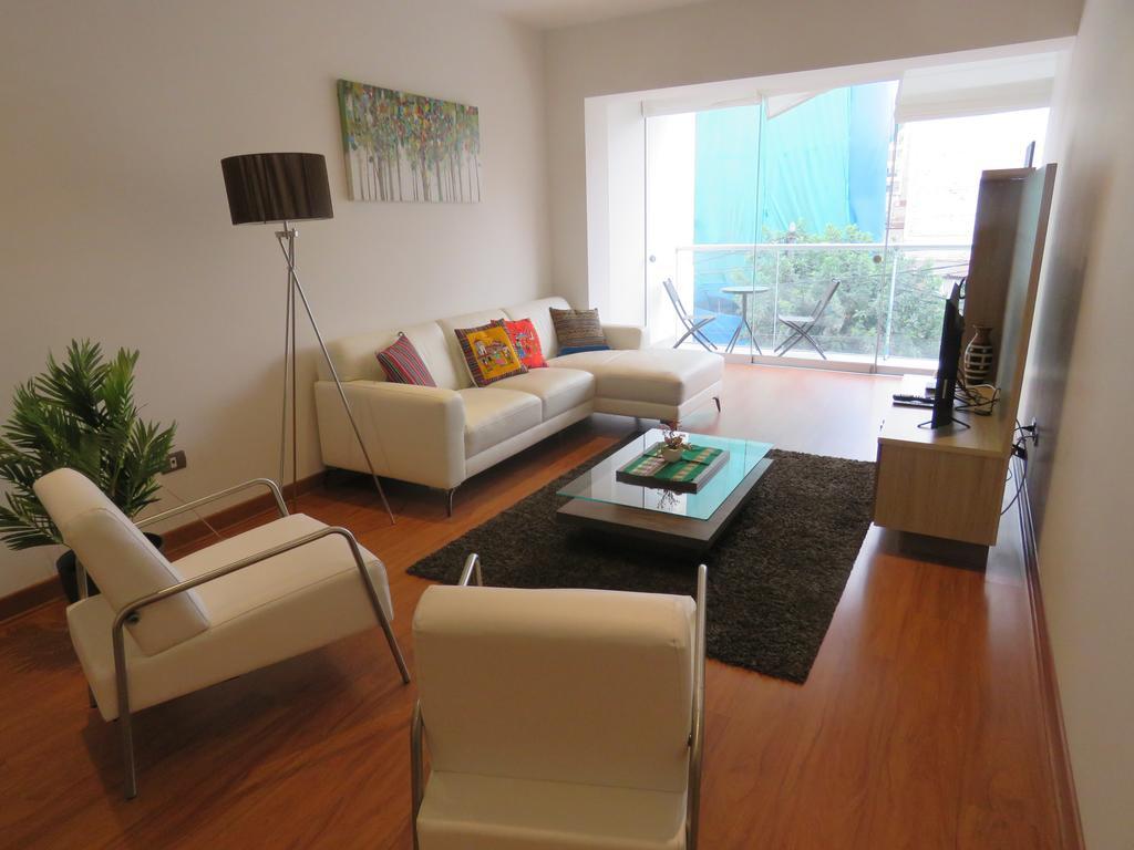 Spacious Apartment In Miraflores Lima Chambre photo